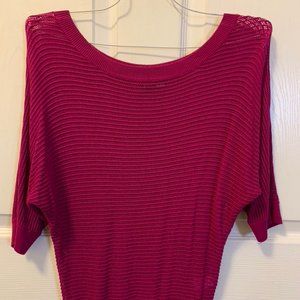 Express Retro Style Fuchsia Sweater Size XS